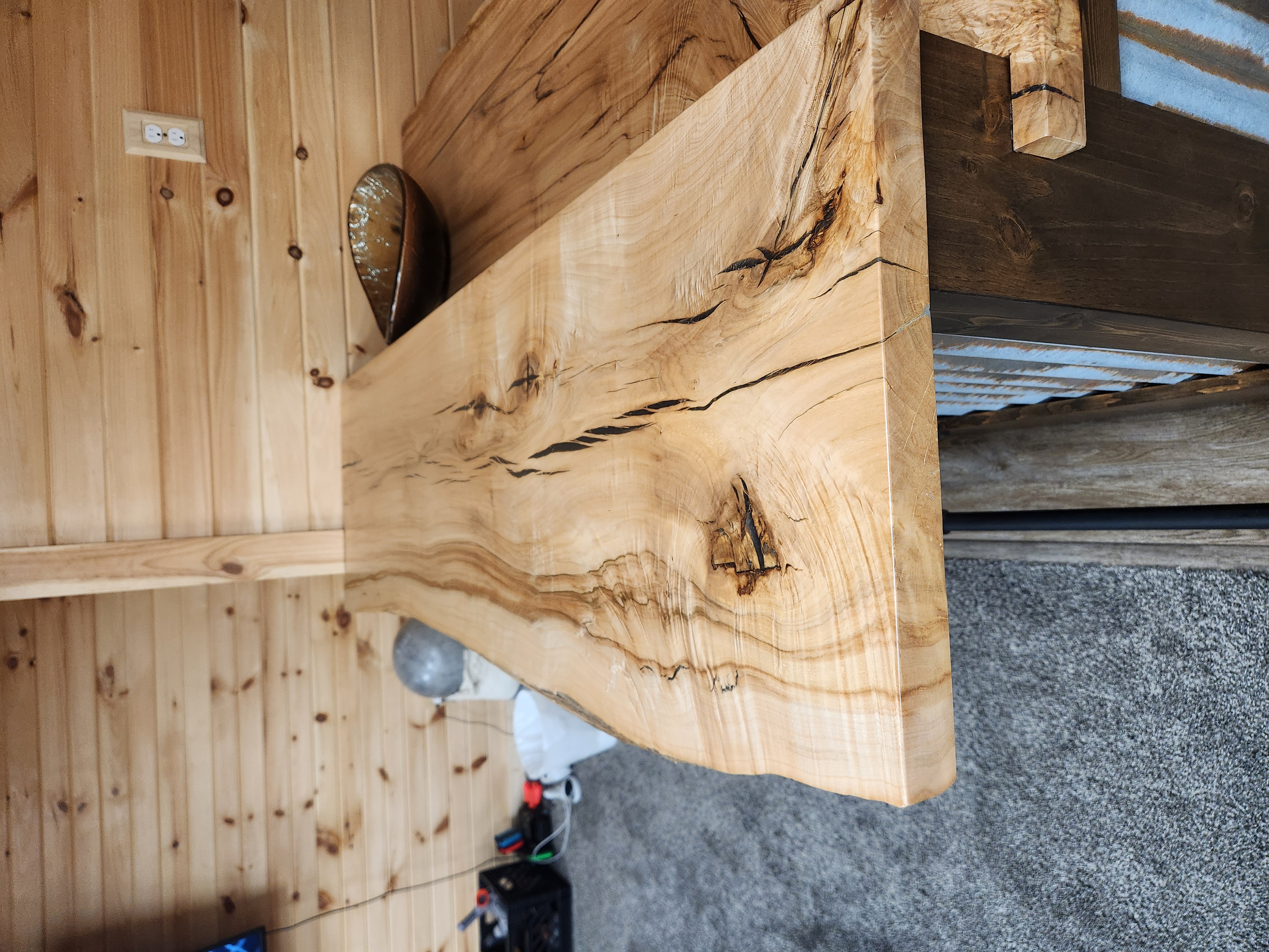 Beautiful custom woodwork in a cozy living room